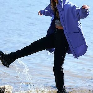 Free People Singin’ In the Rain Packable Jacket